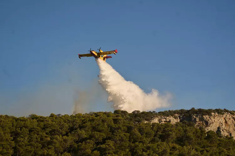 မက်ဒီတာရေးနီးယန်း (Mediterranean) တောမီးဘေး ဂရိ (Greek) နှင့် တူရကီ (Turkey) ထောင်နှင့်ချီ ဘေးလွတ်ရာ ရွှေ့ပြောင်း