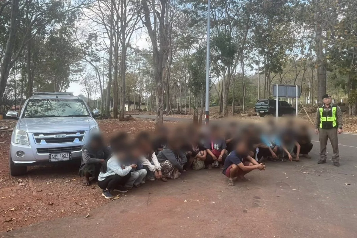 ကန်ချာနာဘူရီတွင် လူကုန်ကူးမှုပုံစံသစ်များဖြင့် သယ်ဆောင်လာသော မြန်မာလုပ်သား ၈၃ ဦး ဖမ်းဆီးရမိ၊