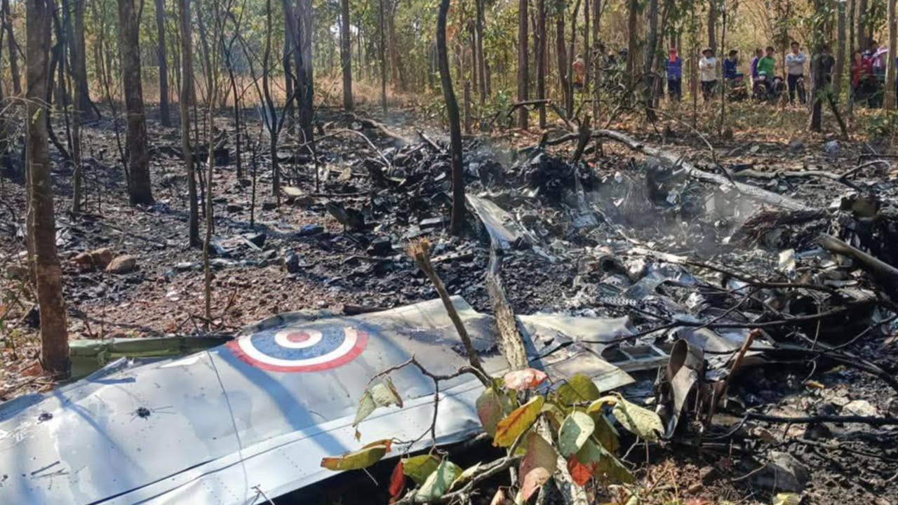 ချင်းမိုင်တွင် လေတပ်ပိုင် AT-6 တိုက်ခိုက်ရေးလေယာဉ် ပျက်ကျ၊ ၂ ဦး သေဆုံး