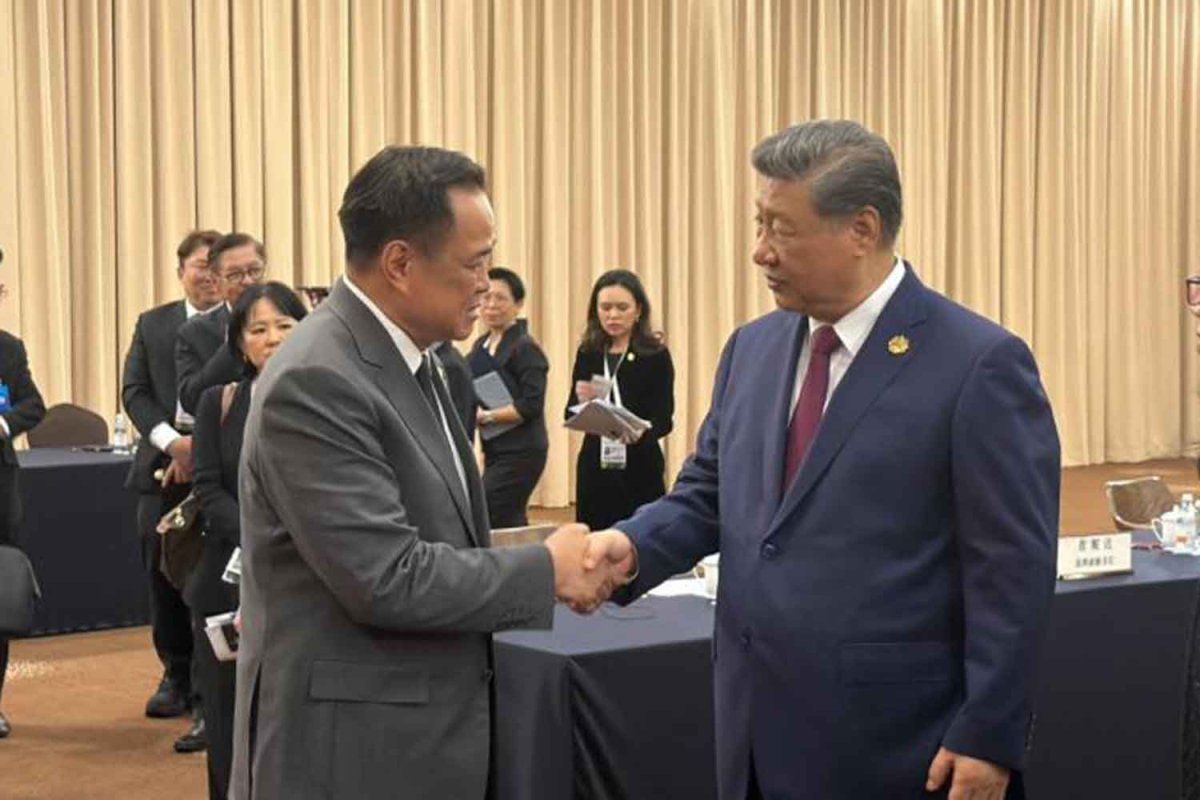 ထိုင်းဝန်ကြီးချုပ် အနုတင် တရုတ်နိုင်ငံသို့ ချစ်ကြည်ရေးခရီးစဉ်သွားရောက်မည်