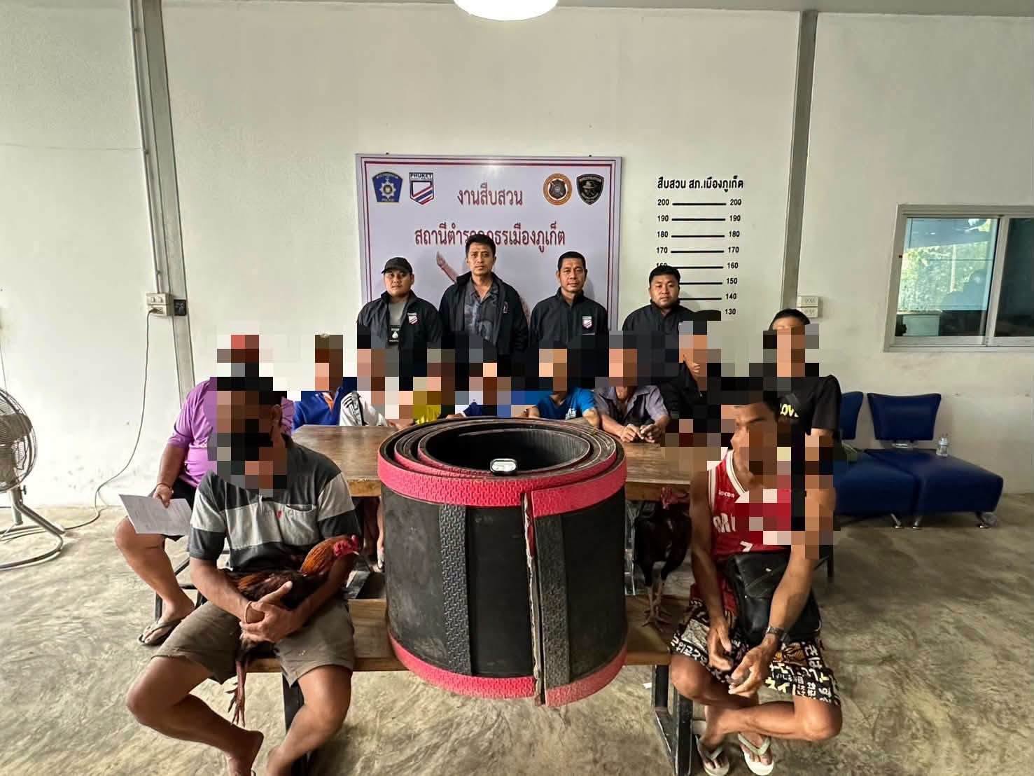 ဖူးခက်တွင် တရားမဝင် ကြက်ဝိုင်း စီးနင်းခံရပြီး မြန်မာ ၉ ဦးအပါအဝင် ၁၁ ဦး ဖမ်းဆီးခံရ